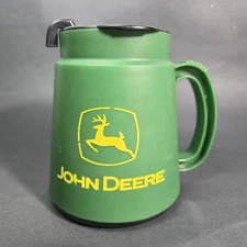 Vintage John Deere Shuttle Mug 20 Oz. U.S.A. Insulated Coffee Cup w/ Top