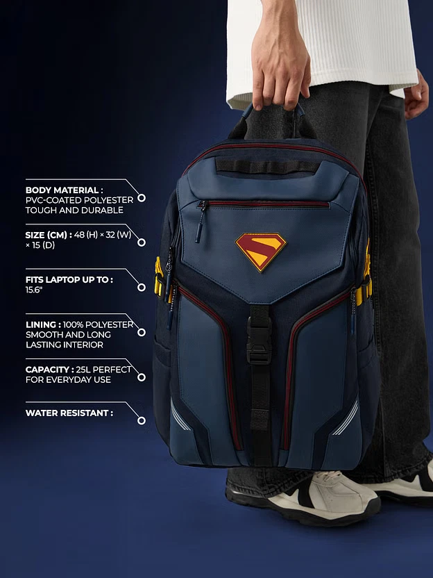 DC Superman Krypton Origin Backpack Limited Edition - Official Licensed 2025 - Image 2 of 4
