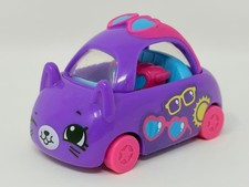 McDonald's Happy Meal Moose Shopkins Cutie Cars Purple Cat Plastic Toy 2019