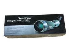 NEW Celestron Regal M2 100ED Spotting Scope 22-67x ED Glass Dual Focus Birding