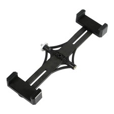Dual Phone Holder Bracket for Tripod LED Light livestream Vertical Horizontal
