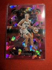 2024 #50 Grace Berger Panini WNBA Select Concourse Pink Ice Prizm Fever