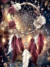 Dream Catcher 5D DIY Diamond Painting Kits for Adults, Diamond Art Kits for B...