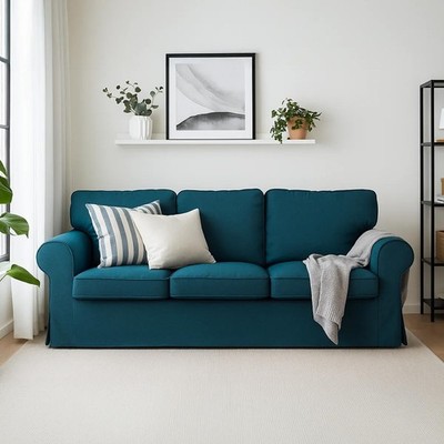 FMCTL Ektorp Sofa Cover Replacement for IKEA Ektorp Sofa Cover 3 Seat, Ektorp...