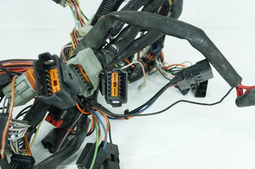 99 Harley Touring Electra Classic OEM Front Sub Wiring Harness Loom Interconnect - Picture 8 of 18