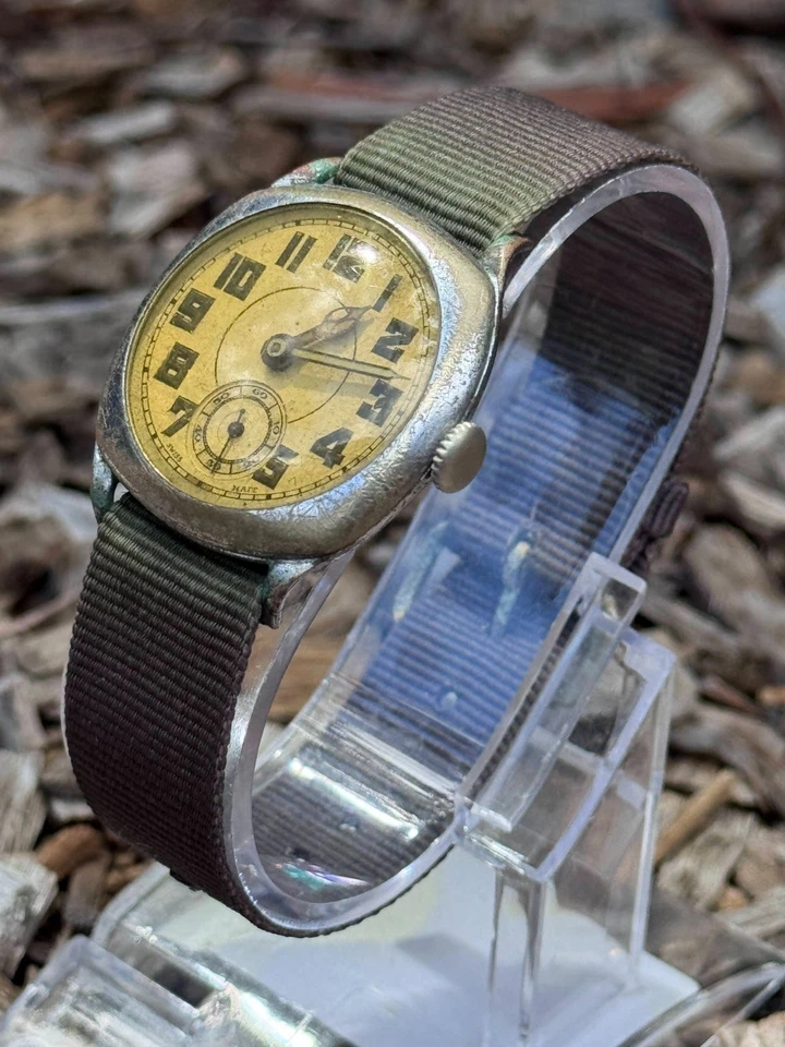 Rare Serviced 1920s Swiss Military A. Schild 485 Vintage Mechanical Watch - Image 2 of 4