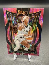 DiJonai Carrington 2025 Panini Select WNBA CONCOURSE PINK FLASH PRIZM #68 LYNX