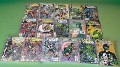 Lot Of 16 Dc Green Lanter Comics -Pre-owned.