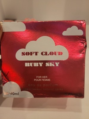 Soft Cloud Ruby Sky Eau De Parfum- 3 fl Oz- Brand New In Sealed Box