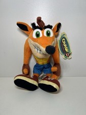 crash bandicoot Kuscheltier Stofftier Plüsch selten 2001 mit Tag Neu 30cm