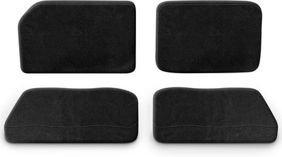 StarknightMT RTV Seat Covers Compatible with Kubota X900 X1120D BLACK 