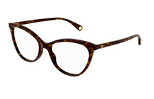NEW GUCCI GG 1079O 003 HAVANA TRANSPARENT 54-17-145