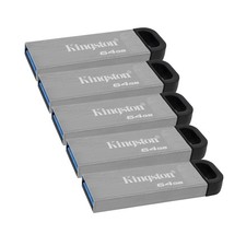 Kingston 64GB DataTraveler Kyson USB 3.2 Gen 1 200MB/s Read Metal Flash Drive...