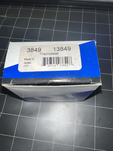 CST 3849 Engine Coolant Thermostat Equivalent to Stant 13849 , Free Shipping ! - Picture 1 of 6