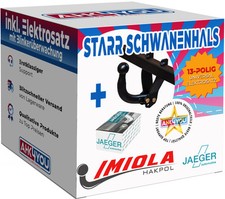 Anhängerkupplung IMIOLA für Jeep Grand Cherokee WG WJ 99-04 starr 13pol ABE AHK