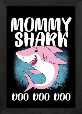 Gerahmtes Wandbild Poster Leinwanddruck Bild Mama Hai Doo Doo