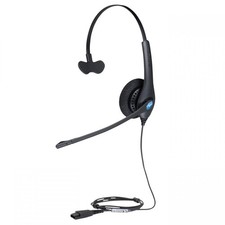 JABRA BIZ 1500 Mono Headphones Quick Disconnect QD With USB Cable