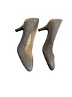 Women's High Heel Shoes.size 7 1/2 Silver Black Color — photo 4