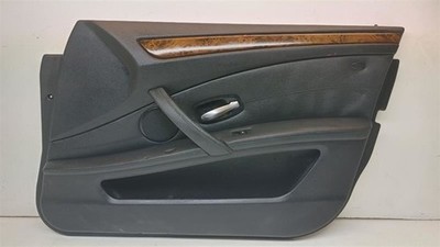 2008 BMW 528I E60 FR DOOR PANEL BLACK
