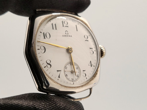 Omega 1912 Sterling Silver Pre-WW1 (Rare Vintage) - Picture 1 of 10