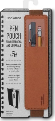 Gadget - That Company Called If: Bookaroo Pen Pouch - Brown -D- That Company Cal
