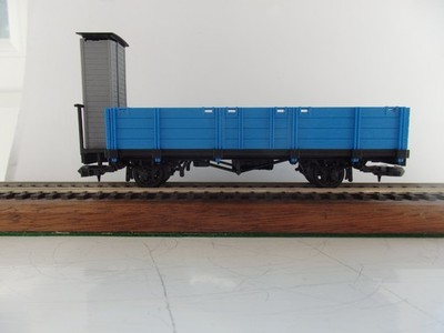 Vintage Fleischmann Magic Train offener Waggon mit Vigie Spur O Spur 00 TOP