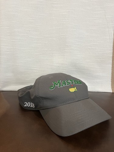 PGA Masters Golf Tournament 2018 Gray Golf Hat Ahead USA UPF +30 - Picture 2 of 6