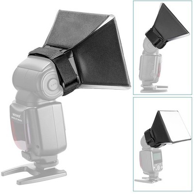 Foldable Flash Diffuser Softbox Professional Mini Photo Diffuser Soft Lights Bo