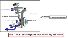 Left Rear COMPLETE SUSPENSION ASSEMBLY 2005-2011 AUDI A6 AUDI
