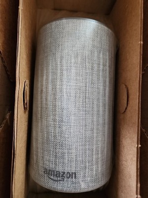   Amazon Echo 2nd Gen Alexa Smart Speaker, Gray, US Version | Open Box Return