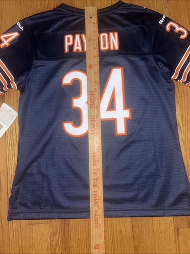 Vintage Reebok Walter Payton#34 Women’s Jersey Size Medium New - Picture 6 of 7