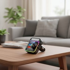 Bluetooth 5.3 FM Transmitter Car Adapter 48W PD36W QC3.0 18W Fast Charge...