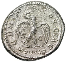 Philip I AR Tetradrachm "Eagle Facing" Antioch Good Very Fine