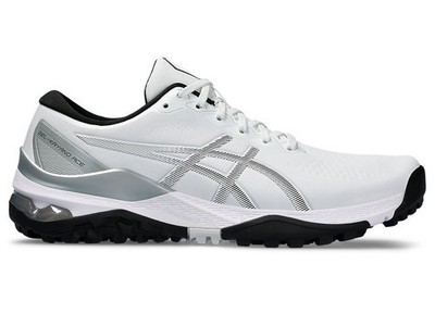 Asics Golf Gel Kayano Ace 2 Men's Golf Shoes 100 White Black 11 W