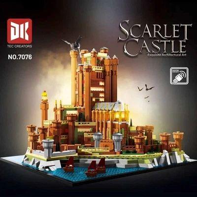 DK 7076 Scarlet Castle Klemmbausteine 2374 Teile Modellbau Set - Bild 1 von 4