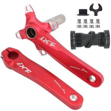 Mountain Bike Crank Arm Set 175mm 104 BCD with Bottom Bracket Kit and Chainri...
