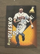 1995 Pinnacle Zenith Sample Ryan Klesko #97 Atlanta Braves