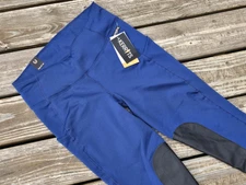 NWT Kerrits Fleece Lite II knee patch riding breeches tights - Size LARGE