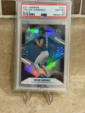 2021 Panini Phoenix - Rookie Trevor Lawrence #101 True Black /10  (RC) PSA 10 🔥