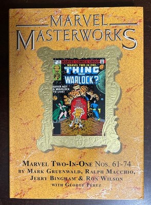 Marvel Masterworks Marvel Two-in-One HC Book 6 Variant Cover Vol 318
