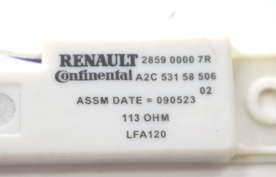 Renault Megane IV K9A/RFB 285900007R Kessy Keyless Go Antenne Hinten - Bild 3 von 3