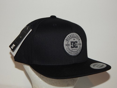 DC Shoes Snappy Guilder Hat / Cap Adjustable Snapback Flatbill Yupoong Classics - Picture 8 of 16