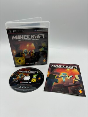PS3 Sony PlayStation 3   Minecraft - CIB/ PAL