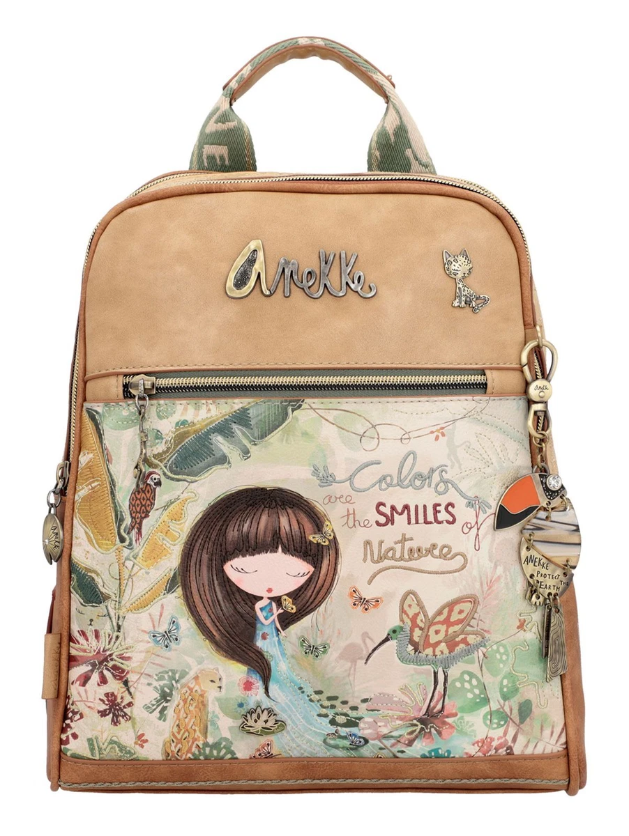 Anekke mochila ia Backpack Multicolor