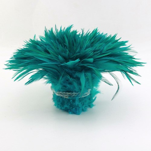 30 colores 1 cuerda 900 piezas teñido de plumas de gallo desvanecido 5-6 pulgadas 12-15 cm hágalo usted mismo - Imagen 35 de 43