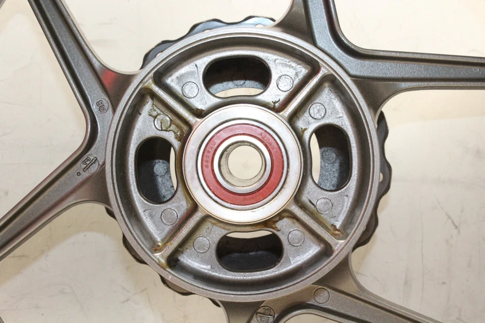 05-06 Llanta trasera KAWASAKI NINJA ZX6R ZX636C OEM Foto 4 de 4