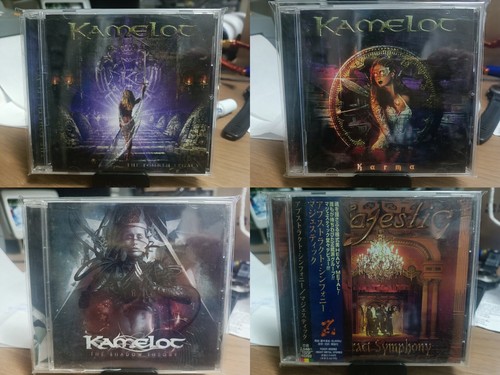 Lot 4 KAMELOT MAJESTIC Time Requiem Conception Dragonforce Blind Guardian Edguy