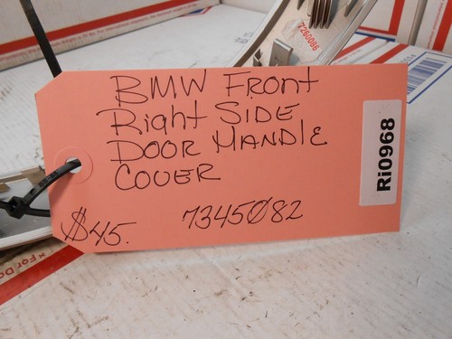 BMW FRONT RIGHT SIDE DOOR HANDLE COVER 7345082 Ri0968 - Picture 4 of 4