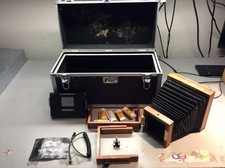 Zenza Bronica ETRS Medium Format Case and extras