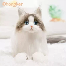 Chongker Ragdoll Dress-Up Doll Simulation Cat 14.9In Action Figure Official Gift